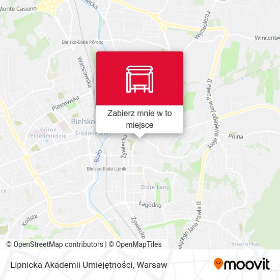 Mapa Lipnicka Akademii Umiejętności