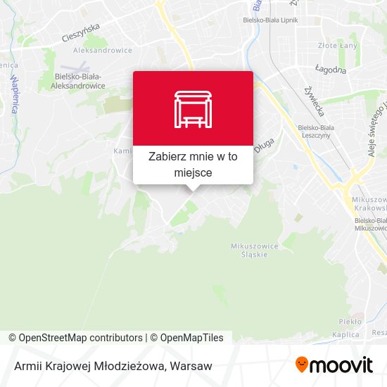 Mapa Armii Krajowej Młodzieżowa