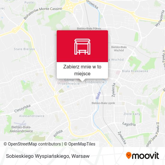 Mapa Sobieskiego Wyspiańskiego