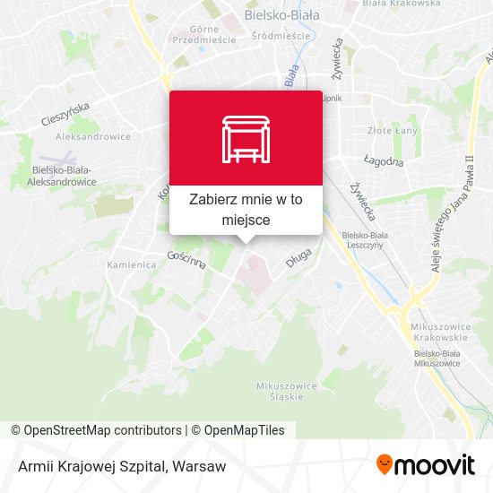 Mapa Armii Krajowej Szpital