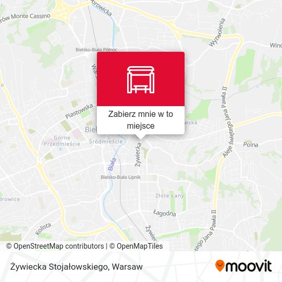 Mapa Żywiecka Stojałowskiego