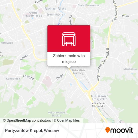 Mapa Partyzantów Krepol