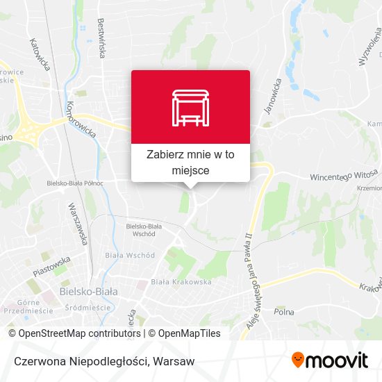 Mapa Czerwona Niepodległości