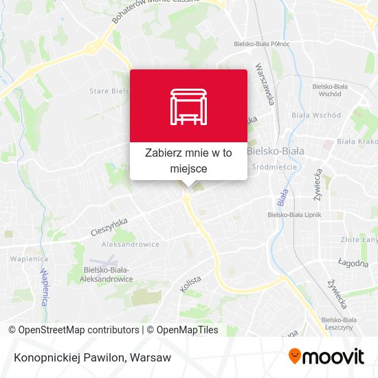 Mapa Konopnickiej Pawilon