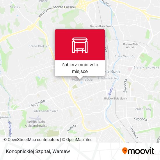 Mapa Konopnickiej Szpital