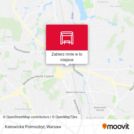 Mapa Katowicka Polmozbyt