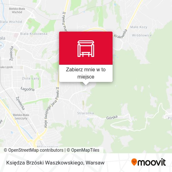 Mapa Księdza Brzóski Waszkowskiego