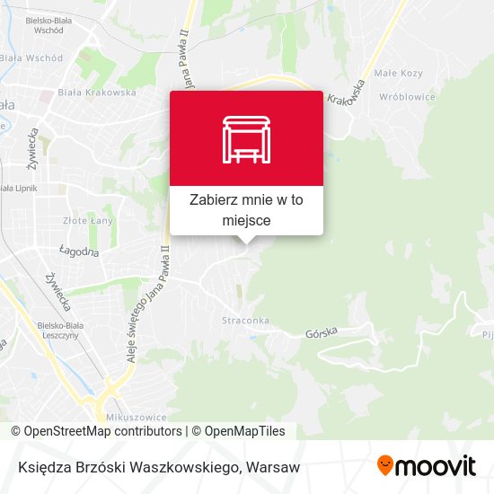 Mapa Księdza Brzóski Waszkowskiego