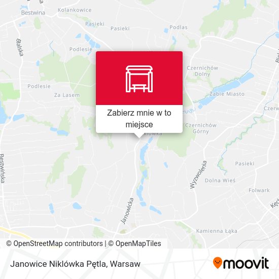 Mapa Janowice Niklówka Pętla