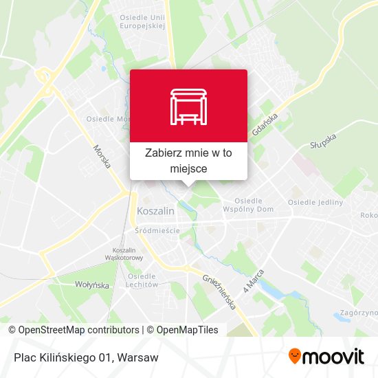 Mapa Plac Kilińskiego 01