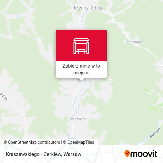 Mapa Kraszewskiego - Cerkiew