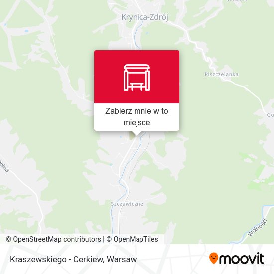 Mapa Kraszewskiego - Cerkiew