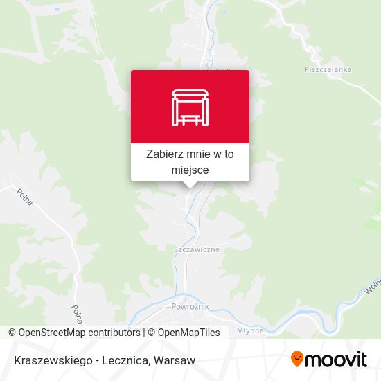 Mapa Kraszewskiego - Lecznica