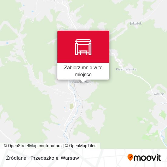 Mapa Źródlana - Przedszkole