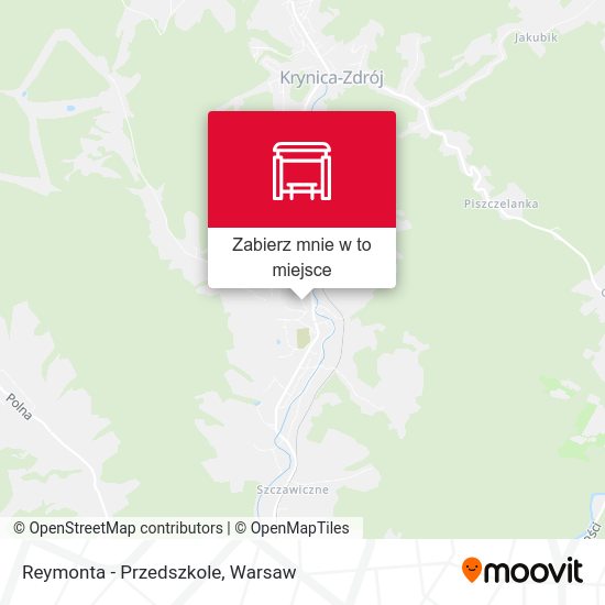 Mapa Reymonta - Przedszkole