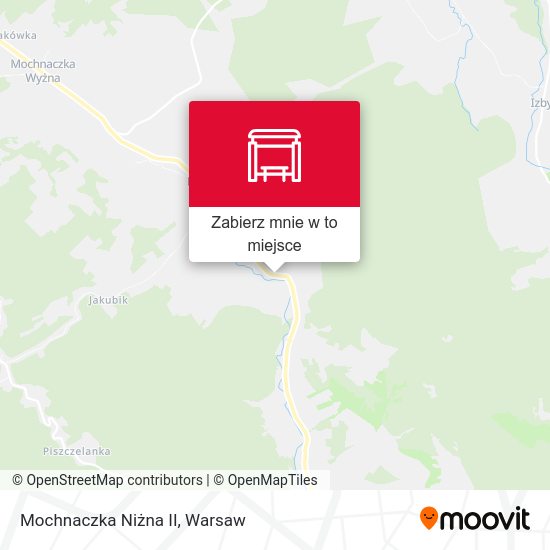 Mapa Mochnaczka Niżna II