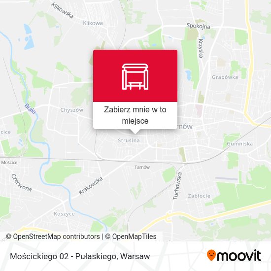 Mapa Mościckiego 02 - Pułaskiego