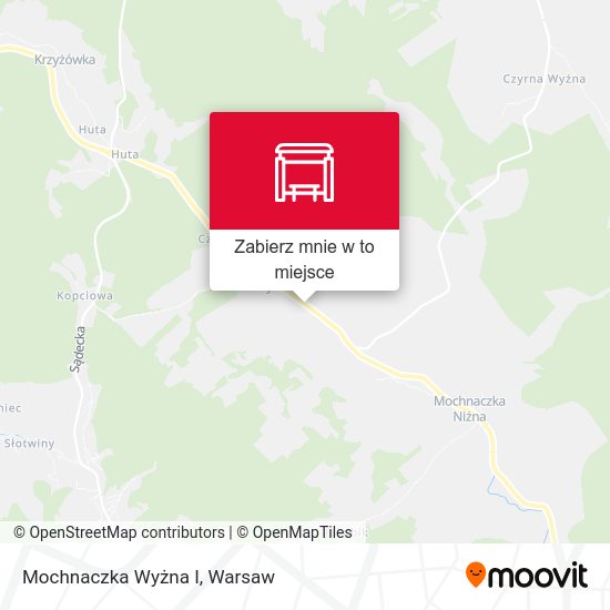 Mapa Mochnaczka Wyżna I