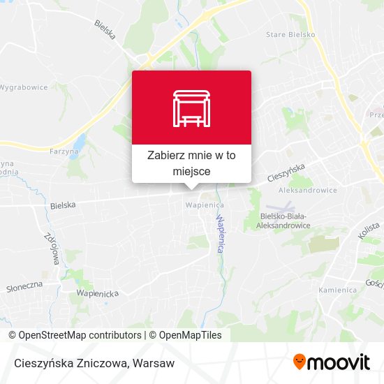 Mapa Cieszyńska Zniczowa