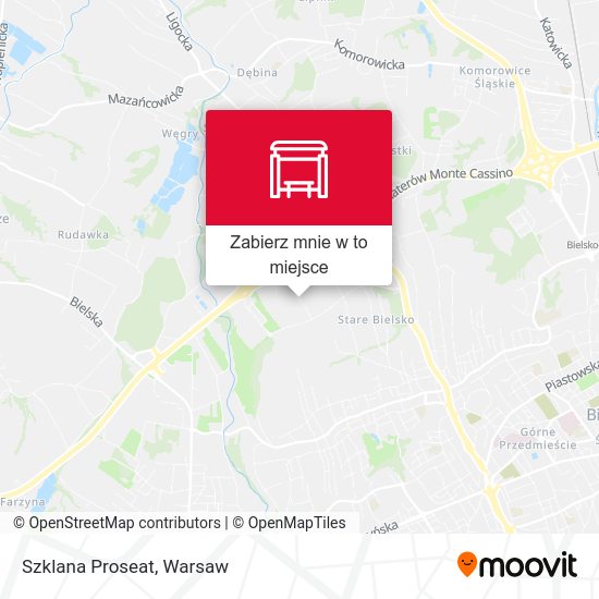 Mapa Szklana Proseat