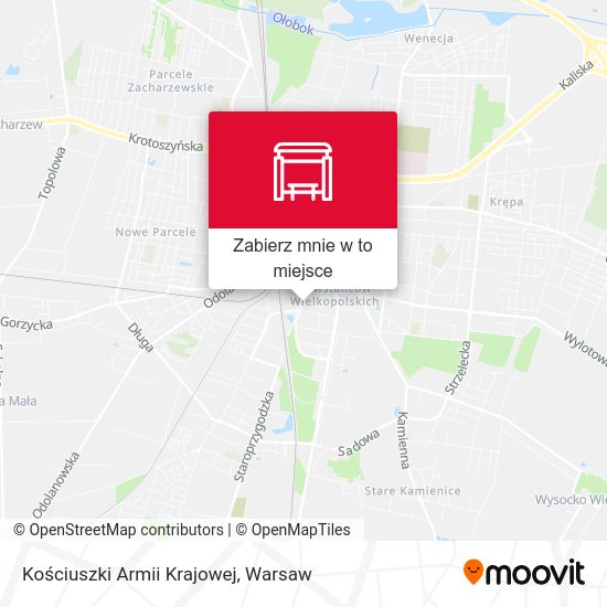 Mapa Kościuszki Armii Krajowej