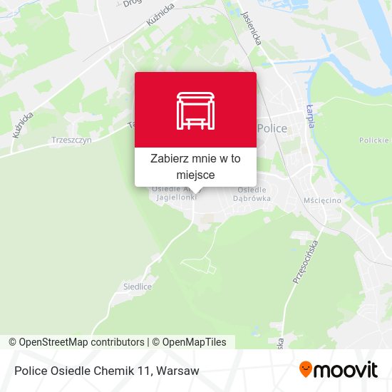 Mapa Police Osiedle Chemik 11