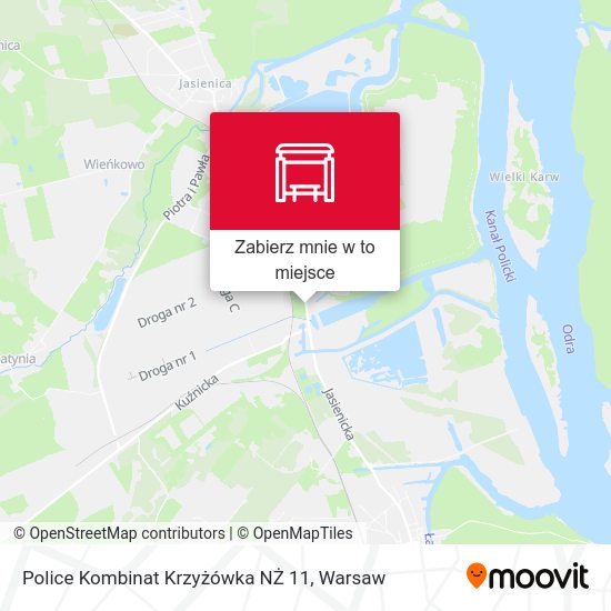 Mapa Police Kombinat Krzyżówka NŻ 11