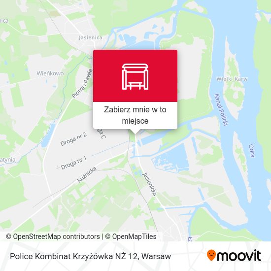 Mapa Police Kombinat Krzyżówka NŻ 12