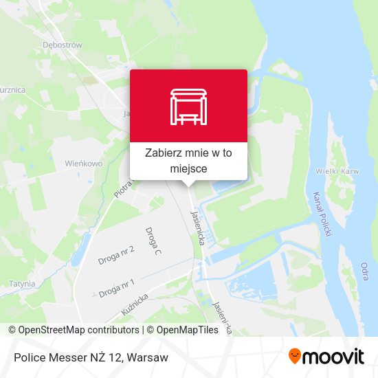 Mapa Police Messer NŻ 12