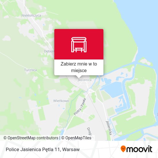 Mapa Police Jasienica Pętla 11