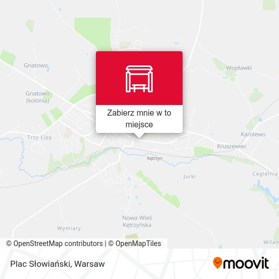 Mapa Plac Słowiański