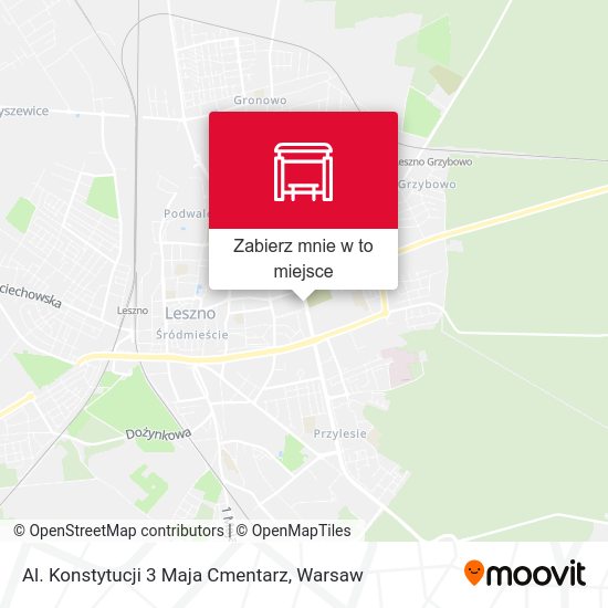 Mapa Al. Konstytucji 3 Maja Cmentarz