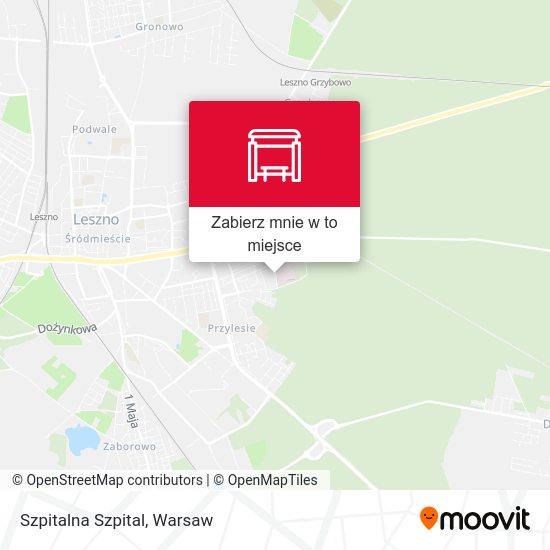 Mapa Szpitalna Szpital