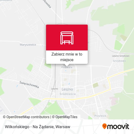 Mapa Wilkońskiego - Na Żądanie