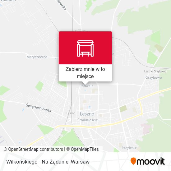 Mapa Wilkońskiego - Na Żądanie