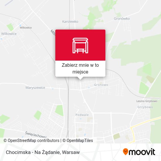 Mapa Chocimska  - Na Żądanie