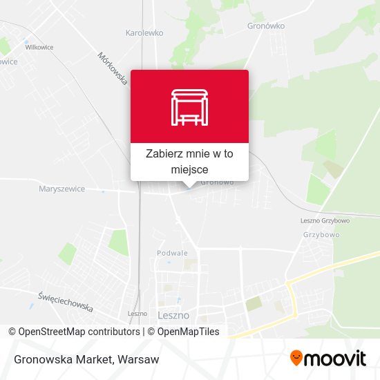 Mapa Gronowska Market