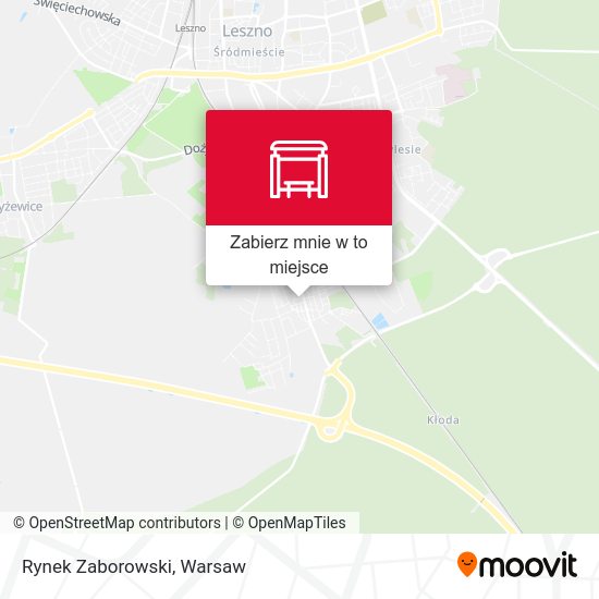 Mapa Rynek Zaborowski