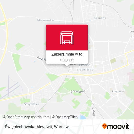 Mapa Święciechowska Akwawit