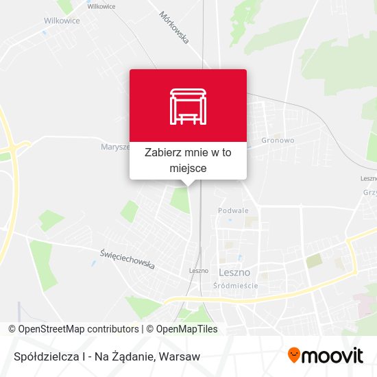 Mapa Spółdzielcza I - Na Żądanie