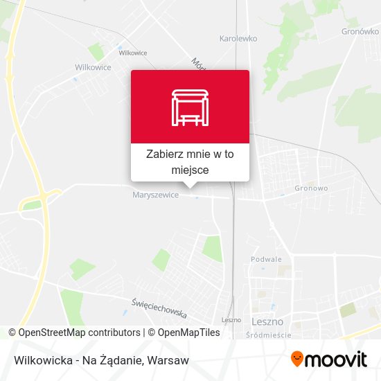 Mapa Wilkowicka - Na Żądanie