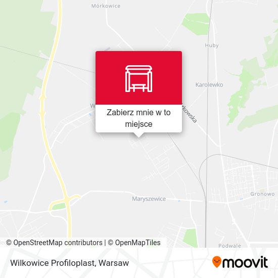 Mapa Wilkowice Profiloplast