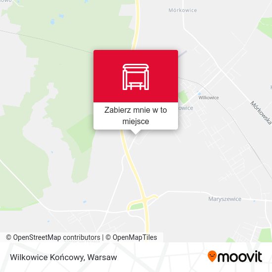 Mapa Wilkowice Końcowy