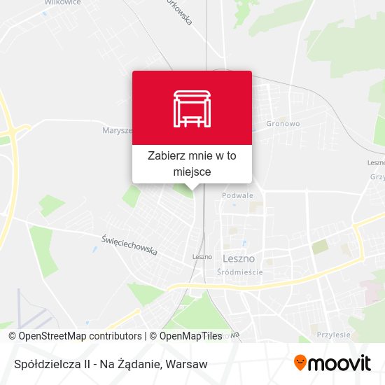 Mapa Spółdzielcza II - Na Żądanie