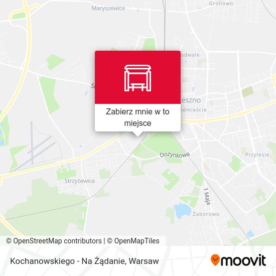 Mapa Kochanowskiego - Na Żądanie