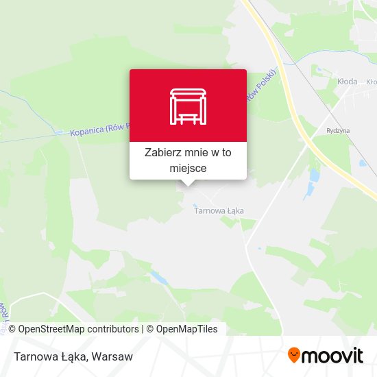 Mapa Tarnowa Łąka