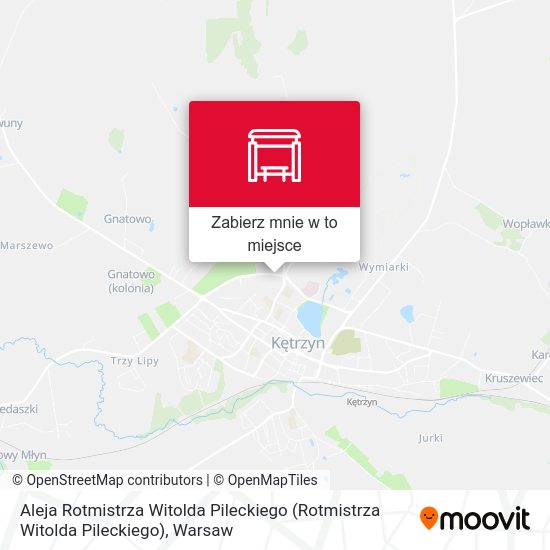 Mapa Aleja Rotmistrza Witolda Pileckiego