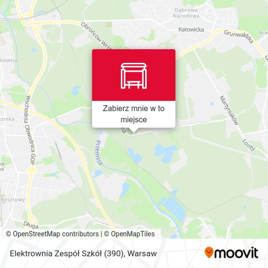 Mapa Elektrownia Zespół Szkół (390)