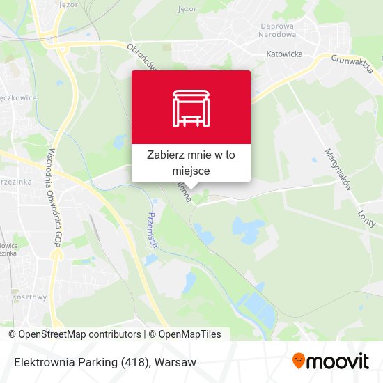 Mapa Elektrownia Parking (418)
