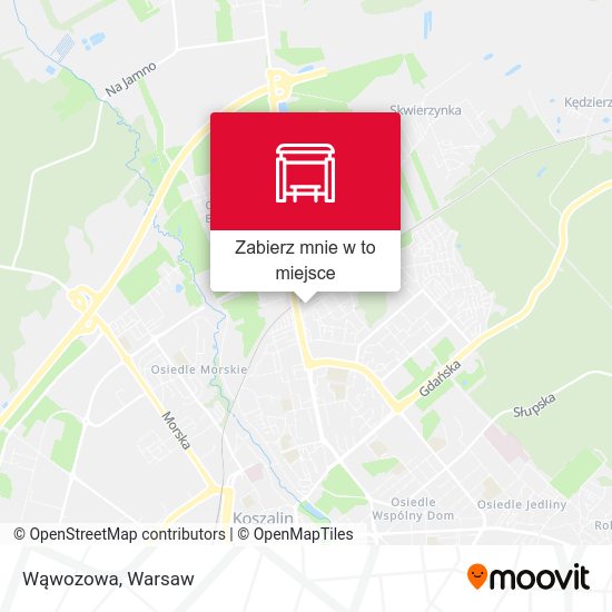 Mapa Wąwozowa